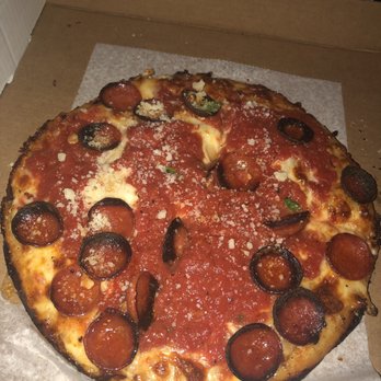 Scarr's Pizza - Personal Pan with Pepperoni - Pizza Near Me - New York, New York Scarr's Pizza - Personal Pan with Pepperoni - Pizza Near Me - New York, New York