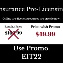 Enterprise Training School - Online Health & Life Pre-Licensing!  $49.99 with promo code "EIT22"