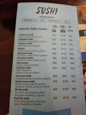 Menu photo 1 Tadaya Veracruz, VER