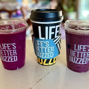 Better Buzz Coffee Vista Commons - Pink Dragon Smoothie, Medium Roast, & Acai Smoothie - Coffee & Tea Near Me - Vista, California