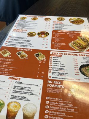 Menu photo 2 An Noodles and Pho Santa Ana, CA Menu photo 2 An Noodles and Pho Santa Ana, CA