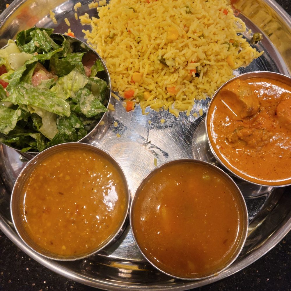 All India Cafe - Chicken Tikka Masala + upgrade to Saffron Rice - Indian Near Me - Arcadia, California All India Cafe - Chicken Tikka Masala + upgrade to Saffron Rice - Indian Near Me - Arcadia, California