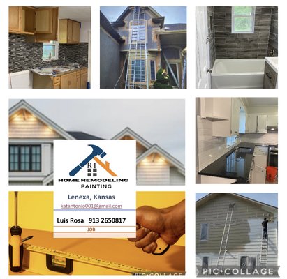 All about Remodeling and Painting Logo