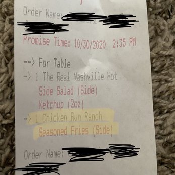 Native Foods - Receipt - Desserts Near Me - Glendale, Colorado