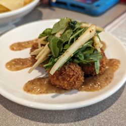 The Red Bird Bistro & Grill - Smoked Gouda Fritters - August 2023