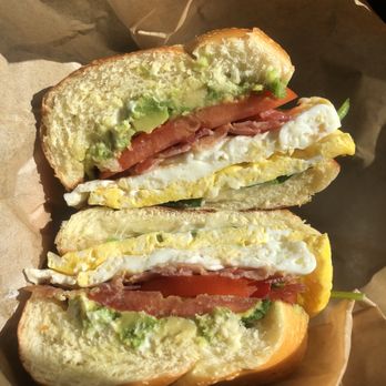 Noah's NY Bagels - Breakfast BLT and Added Avocado - Sandwiches Near Me - El Segundo, California Noah's NY Bagels - Breakfast BLT and Added Avocado - Sandwiches Near Me - El Segundo, California