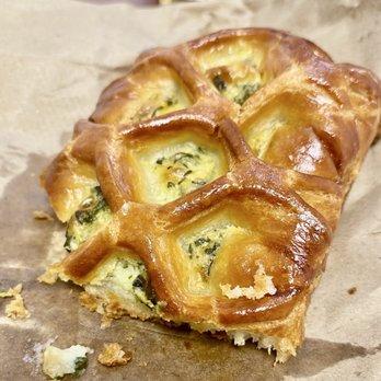 Bower Cafe - Spinach feta puff $5 - Cafes Near Me - Philadelphia, Pennsylvania