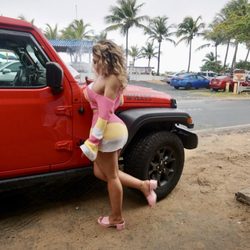 Beep Beep Jeep - Jeep at beach