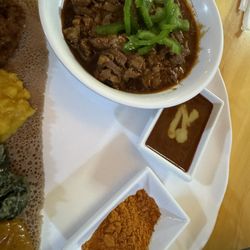 Megenagna Ethiopian Restaurant - Beef stew $19