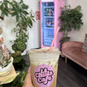 La Chula Cafe - Iced Churro Latte - Coffee & Tea Near Me - Pasadena, California