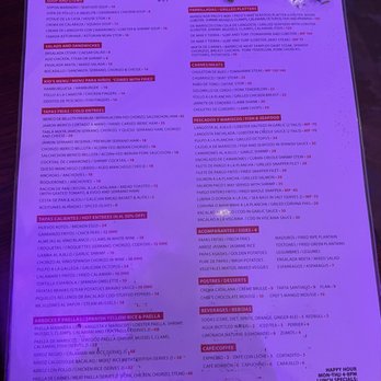 Paco's Way - Miami - Menu - Spanish Near Me - Miami Springs, Florida Paco's Way - Miami - Menu - Spanish Near Me - Miami Springs, Florida