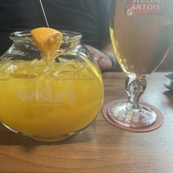 Boston Pizza - Our drinks for the evening.