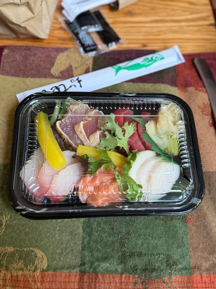 Food from Mr Hibachi