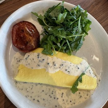 Marbled & Fin - Silk and pearls omelette - Seafood Near Me - Charleston, South Carolina Marbled & Fin - Silk and pearls omelette - Seafood Near Me - Charleston, South Carolina