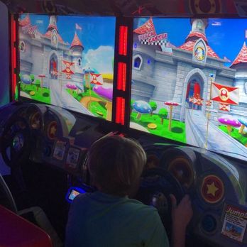 Dave & Buster's Miami - My son before. (Ride was wonky, ofcourse) - American Near Me - Miami, Florida Dave & Buster's Miami - My son before. (Ride was wonky, ofcourse) - American Near Me - Miami, Florida