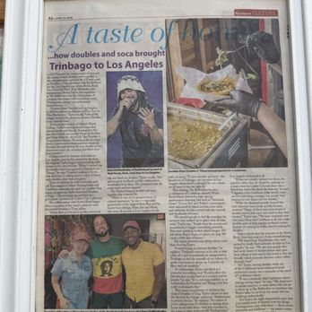 Doubles N Ting - Posted article - Trinidadian Near Me