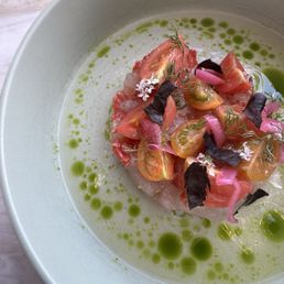 Santa Rosa Island Halibut Crudo Santa Rosa Island Halibut Crudo
