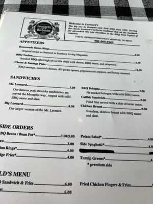 Leonard's Pit Barbecue by null