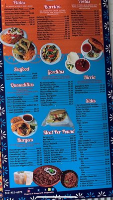 Menu photo 5 Tacos y Refresqueria 95 Bastrop, TX