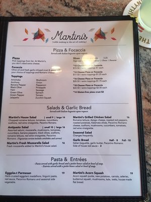 Menu photo 2 Martini's Pizza Kalamazoo, MI Menu photo 2 Martini's Pizza Kalamazoo, MI