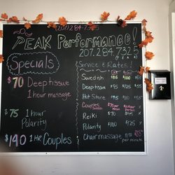 Peak Performance Therapeutic Massage
