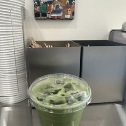 Matcha iced