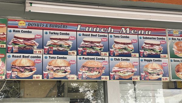 Menu photo 3 Sunrise Donut & Burger Pomona, CA Menu photo 3 Sunrise Donut & Burger Pomona, CA