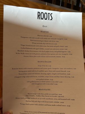 Roots Restaurant & Bar by null