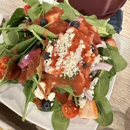 1/2 Spinach Salad