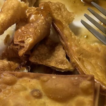 New China Star - Cold greasy crab Rangoon. - Chinese Near Me - Ashland City, Tennessee New China Star - Cold greasy crab Rangoon. - Chinese Near Me - Ashland City, Tennessee