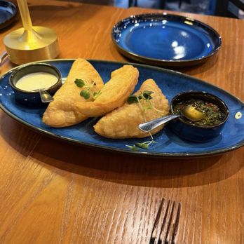 Nova Eatery - Street corn empanadas - New American Near Me - College Station, Texas Nova Eatery - Street corn empanadas - New American Near Me - College Station, Texas