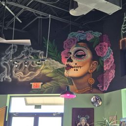 Art mural in store Art mural in store