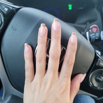 MT Nails And Spa - Nails by Vanessa. Absolutely love! Coffin style gel X - Nail Salons Near Me - Hacienda Heights, California