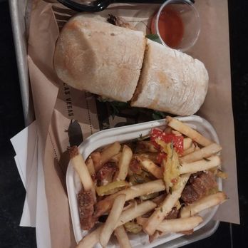 Lardo - Korean pork shoulder sandwich & dirty fries - Sandwiches Near Me - Las Vegas, Nevada Lardo - Korean pork shoulder sandwich & dirty fries - Sandwiches Near Me - Las Vegas, Nevada