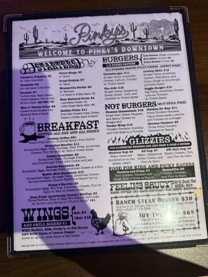 Menu photo 4 Pinky's Phoenix, AZ Menu photo 4 Pinky's Phoenix, AZ