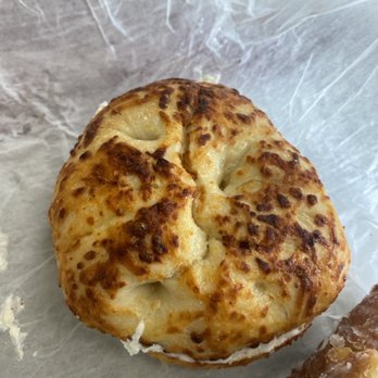 Ma's Donuts and More - Asiago bagel.. sooo good - Donuts Near Me - Middletown, Rhode Island