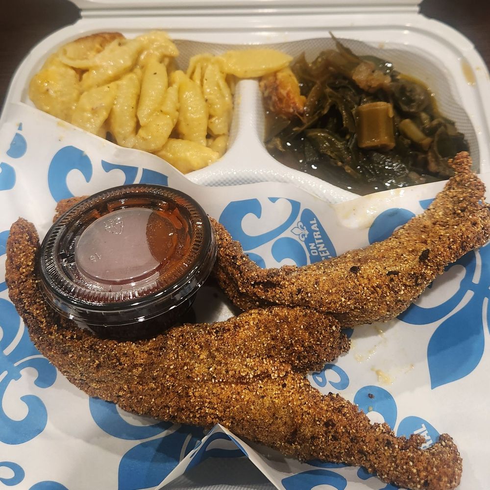2 piece fish w/two sides