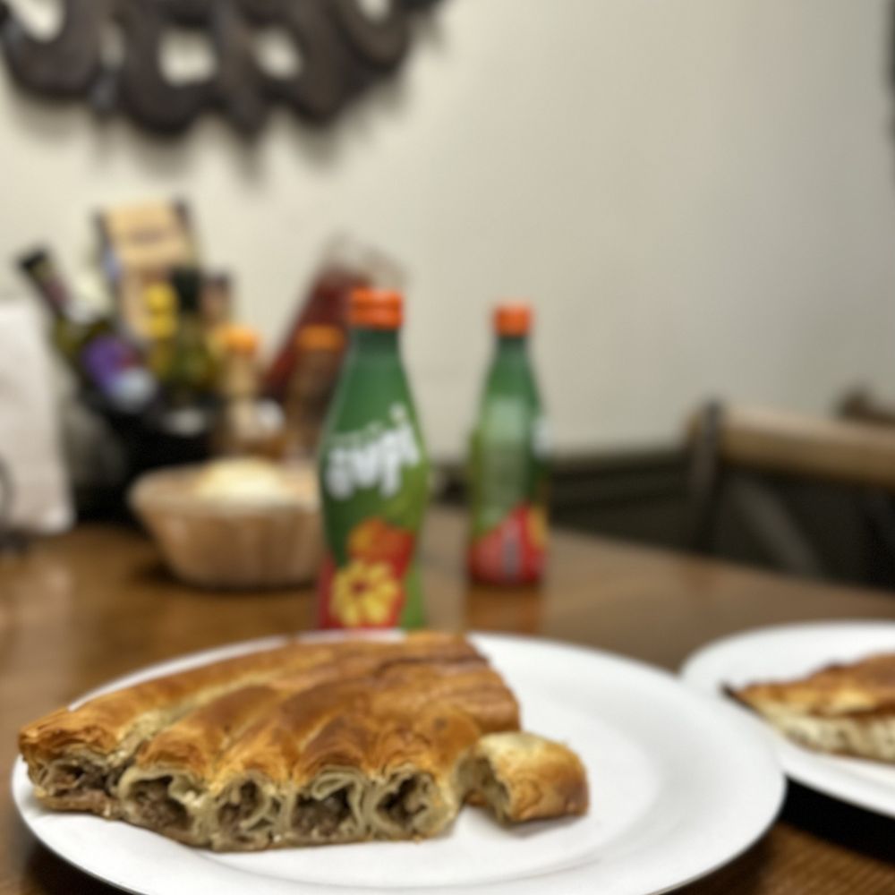 Djerdan Burek Astoria - two plates of food on a table - Modern European Near Me - Astoria, New York