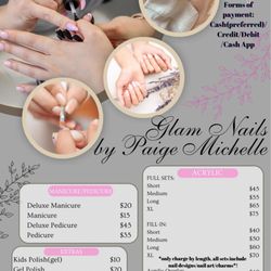 Glam Nails by Paige Michelle