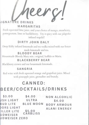 Menu photo 6 Dancin Bear Sidney, IA Menu photo 6 Dancin Bear Sidney, IA