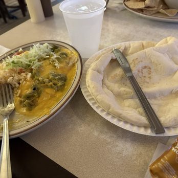 Frontier - They must make a thousand tortillas a day. Each one is never more than 5 minutes old. So soft! - Mexican Near Me - Albuquerque, New Mexico