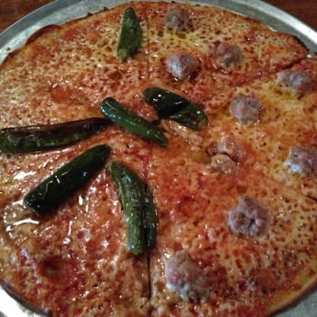 Colony Grill - Half-stingers, half-sausage, all-oil - Pizza Near Me - Stamford, Connecticut Colony Grill - Half-stingers, half-sausage, all-oil - Pizza Near Me - Stamford, Connecticut