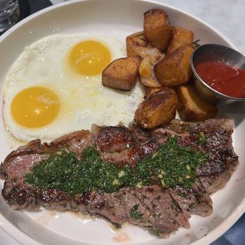 Lady Blue - Steak & Eggs ($25) - Cocktail Bars Near Me - New York, New York Lady Blue - Steak & Eggs ($25) - Cocktail Bars Near Me - New York, New York