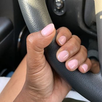 Cuccio Nails - My favourite pink for my skin tone so far! Looked even better in real life, picture doesn't do justice! - Nail Salons Near Me - Los Angeles, California