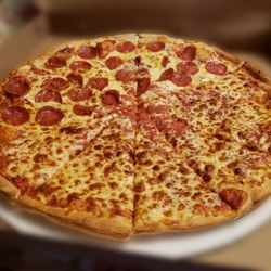 Four Brothers Pizza - Can't go wrong with Four Bros - still the same being 2 years.