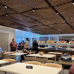 The Centurion Lounge - This place is big. Gets crowded though