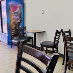 Inside the restaurant