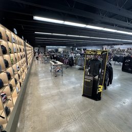 Large floor at this place, lots of options for all kinds of riders!