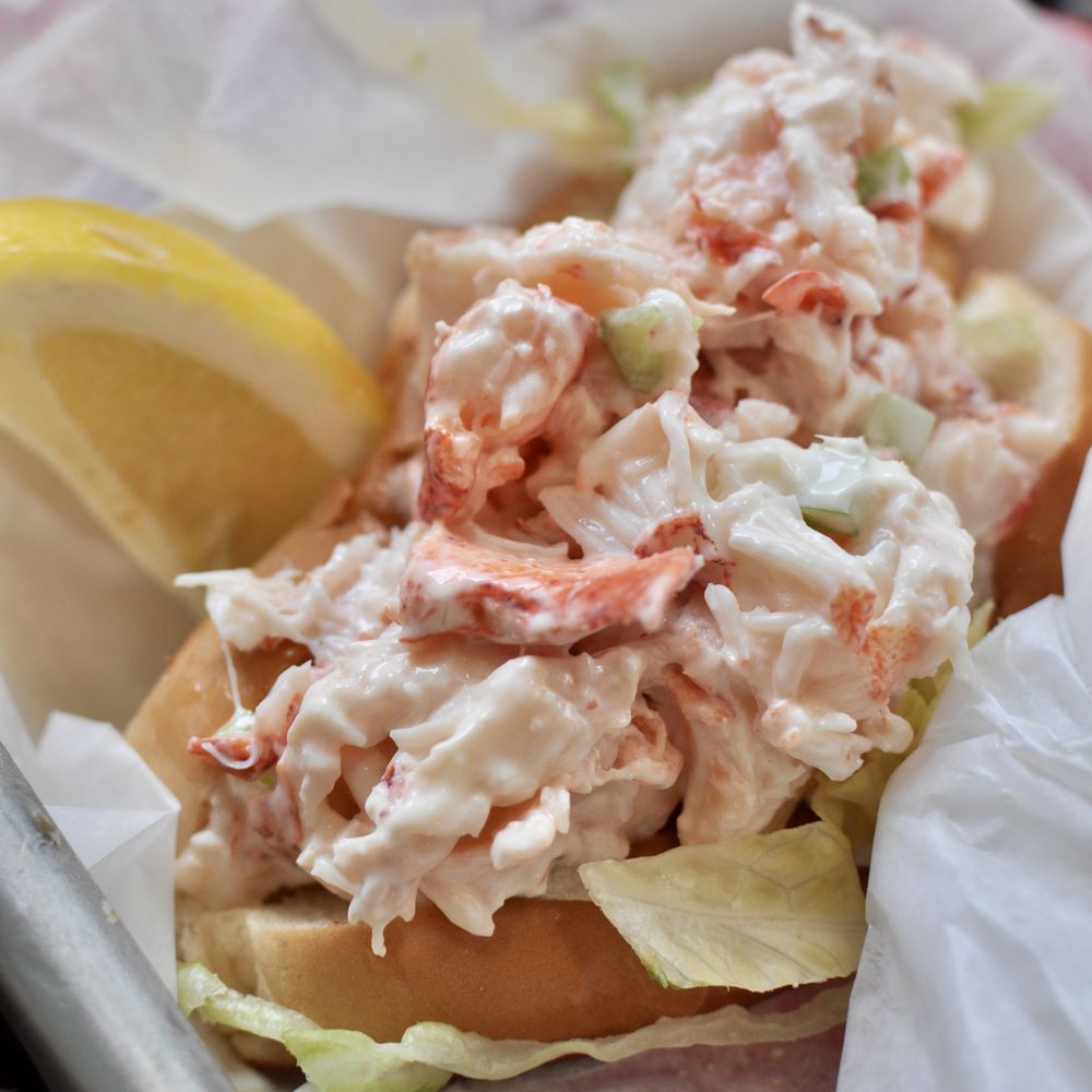 Mac's Market & Kitchen Eastham - small (4oz.) lobster roll - Seafood Markets Near Me - Eastham, Massachusetts Mac's Market & Kitchen Eastham - small (4oz.) lobster roll - Seafood Markets Near Me - Eastham, Massachusetts