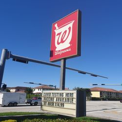 Walgreens - Street signage